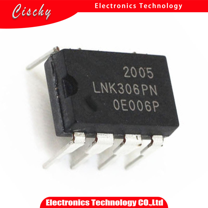 10PCS LNK306PN DIP7 LNK306P DIP LNK306 DIP 7 306PN IC ใหม่และต้นฉบับ