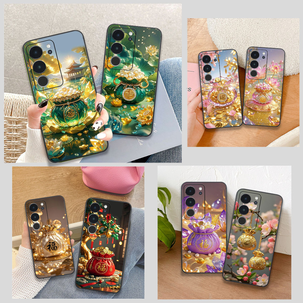 Vivo V29 5G / V29E 5G CASE พิมพ์ลายถุงนําโชค V CASE