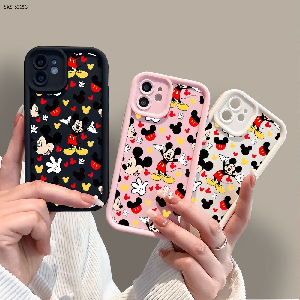 เคส For Samsung Galaxy S25 S24 S23 S22 S21 FE Plus Ultra เคสโทรศัพท์ เคสซัมซุง เคสนิ่ม TPU Silicone Phone Case Pink JT