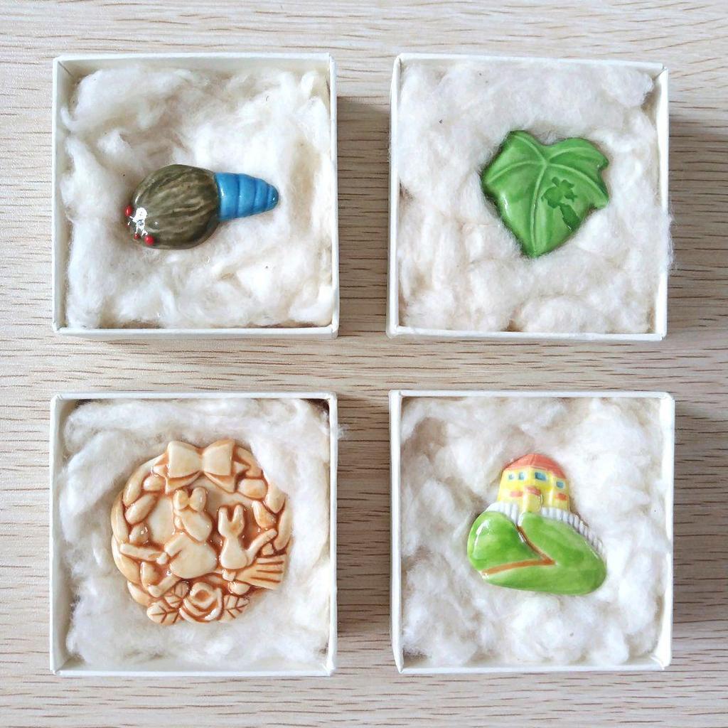 【Direct from Japan】[จัดส่งฟรี] เข็มกลัดรุ่นลิมิเต็ดเอดิชั่นจาก Ghibli Park Ghibli Warehouse【Japan Ex