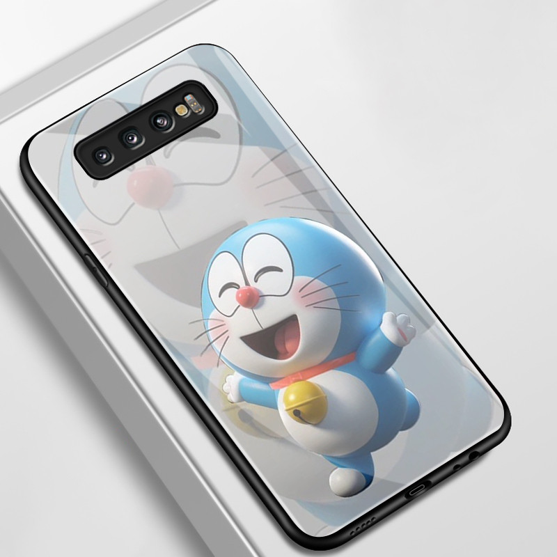 เคสสำหรับ Samsung S10 4G S10 Plus S10 Lite S20 FE S20 Pro S20 Ultra เคสโทรศัพท์แมวเปลือกแก้วกันกระแทก