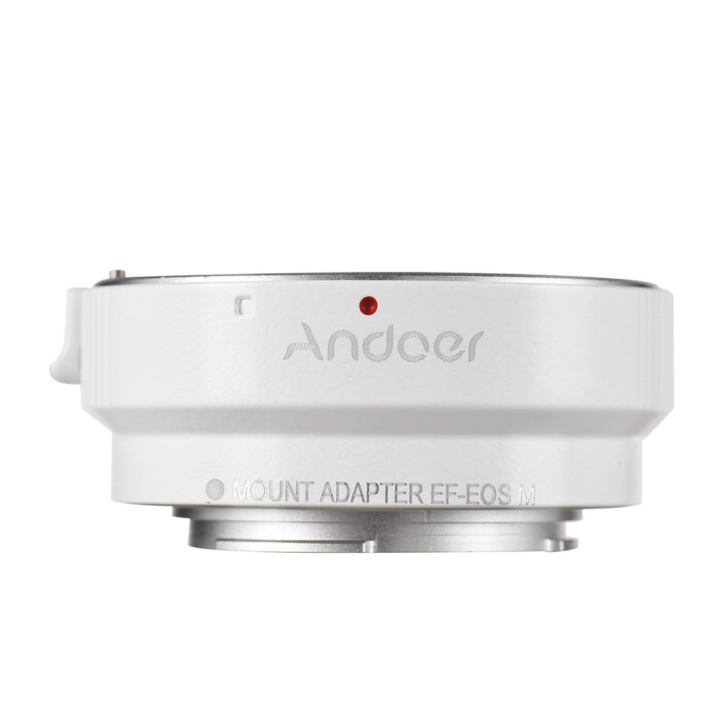 Andoer EF-EOSM เลนส์อะแดปเตอร์รองรับ Auto-Exposure Auto-Focus และ Auto-Aperture สําหรับ Canon EF/EF-