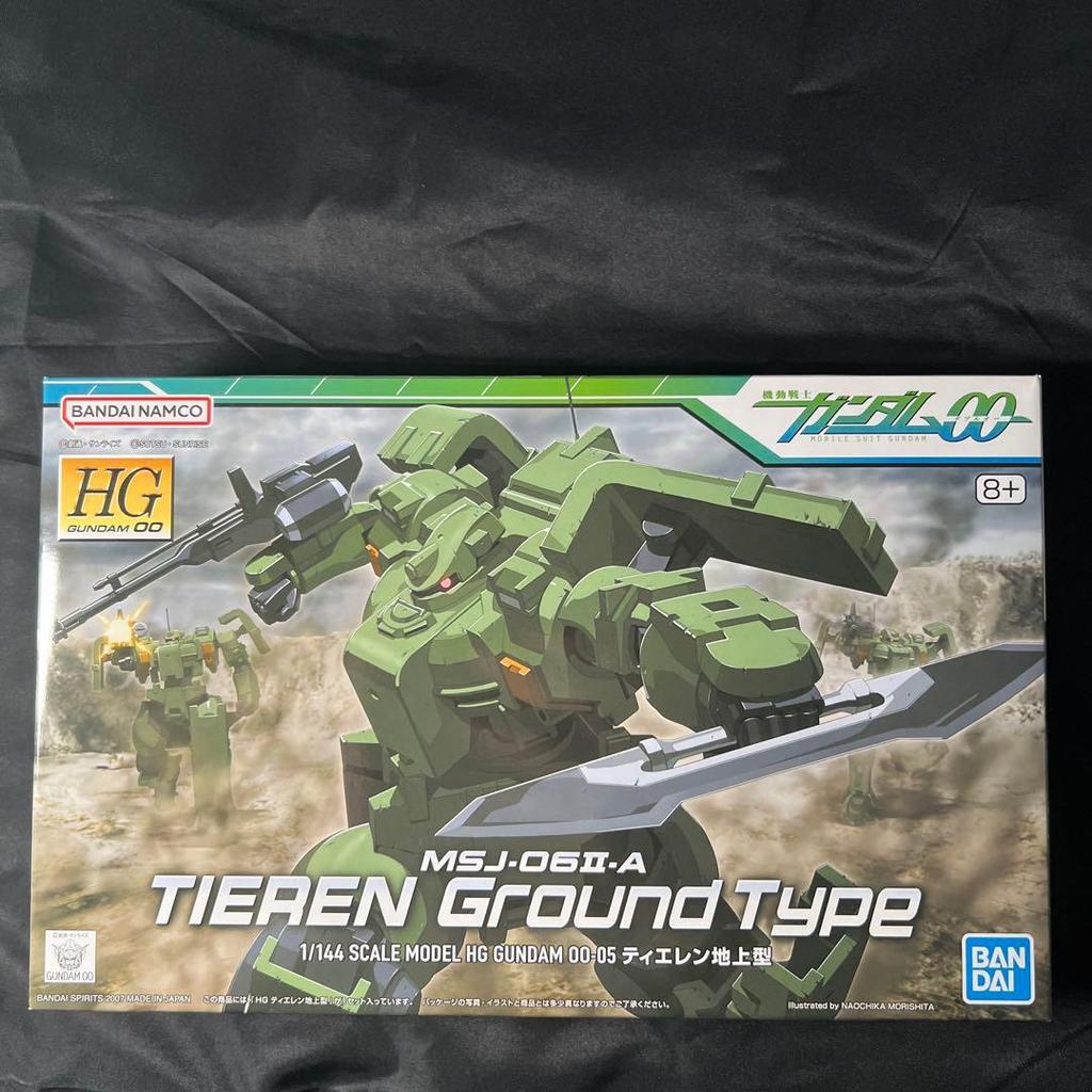 【Direct from Japan】HG Tieren (Ground Type) Mobile Suit Gundam 00 สินค้าใหม่ ยังไม่แกะกล่อง【Japan Exc