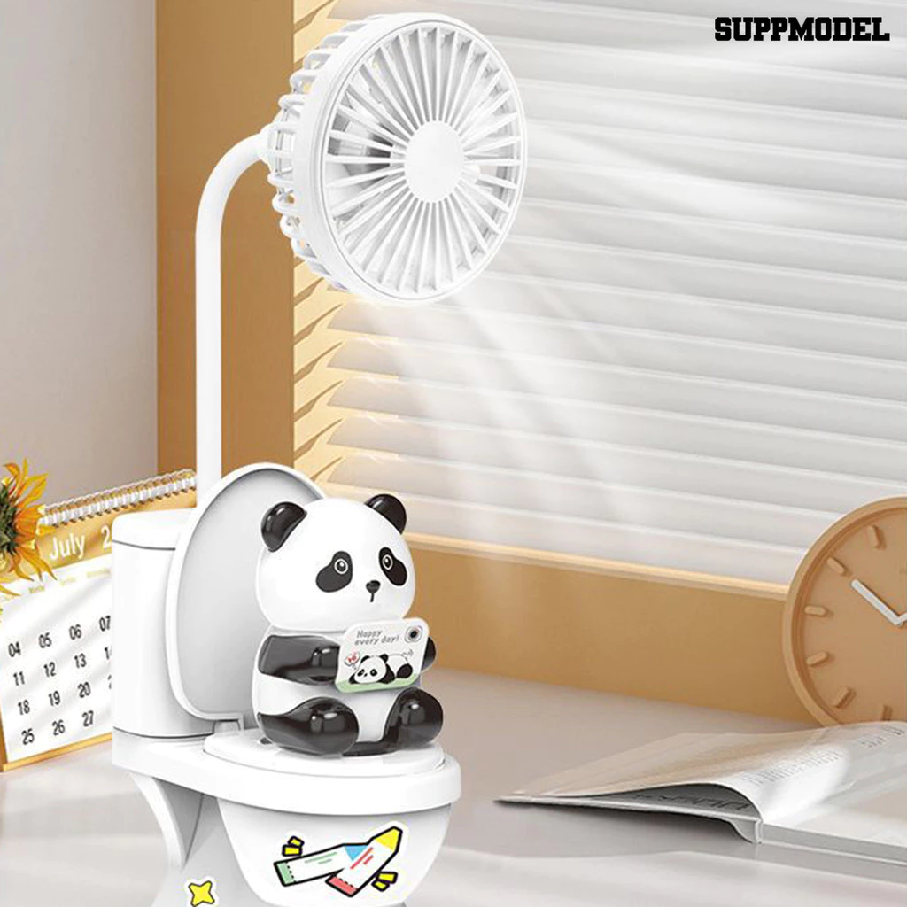 Suppmodel พัดลมตั้งโต๊ะ USB พร้อมที่ใส่ปากกา thumbnail 9