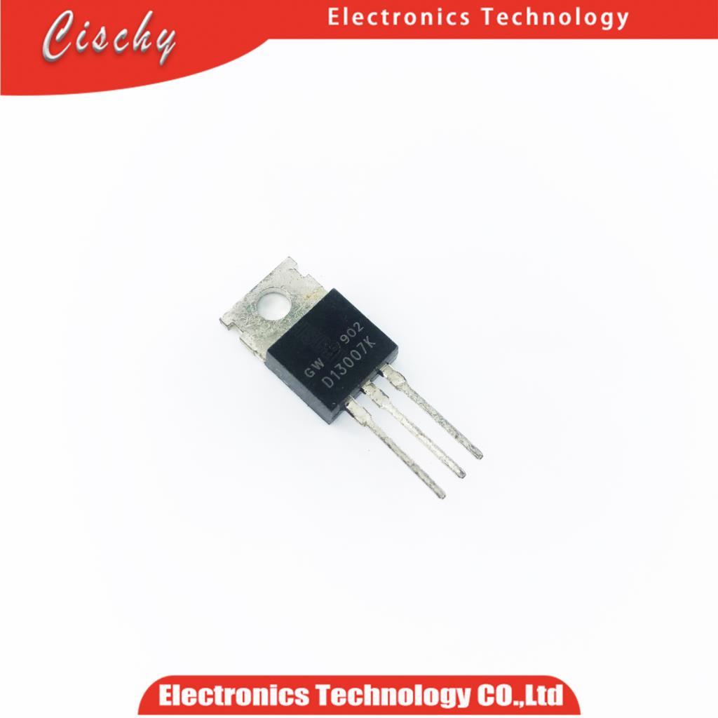 10PCS D13007K D13007 13007 ถึง 220 ยี่ห้อ switching power supply triode