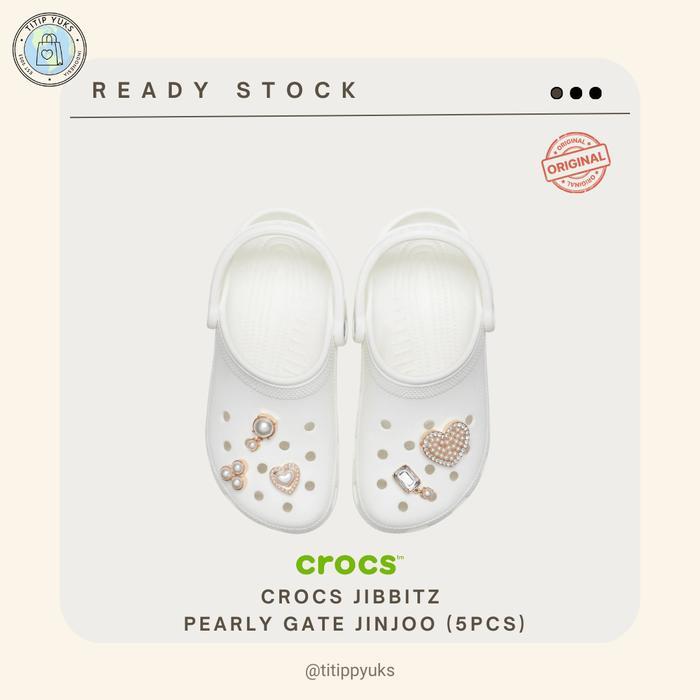 Jibbitz Crocs Original Pearly Gate Jinjoo 1 ชุด (5 ชิ้น)