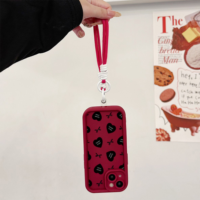 MHKETH เคสสำหรับ VIVO V19 เคสโทรศัพท์ซิลิโคนเชือกแขวนหมีน้อยน่ารัก - รูปที่ 4