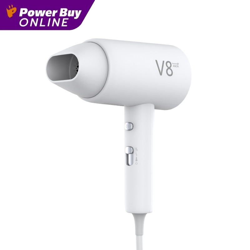 COOL A STYLER ไดร์เป่าผม V8 (2000 วัตต์, สีขาว) รุ่น CA-1802PRO