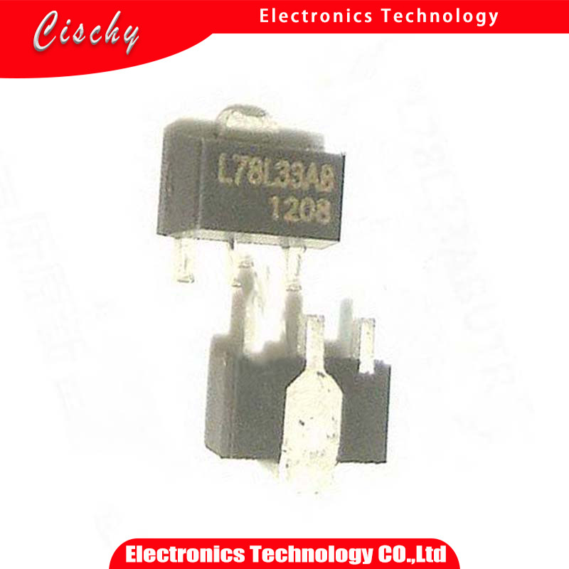 10PCS L78L33ABUTR 3.3V .1A SOT 89 L78L33ABU 78L3 L78L33A 78L33 L78L78L33 78L33A