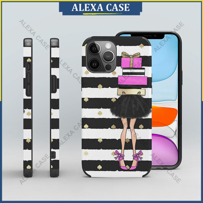Stripe เคสโทรศัพท์สําหรับ iPhone 17 Pro Max / iPhone 16 Pro Max / iPhone 15 Pro Max / iPhone 13 Pro 