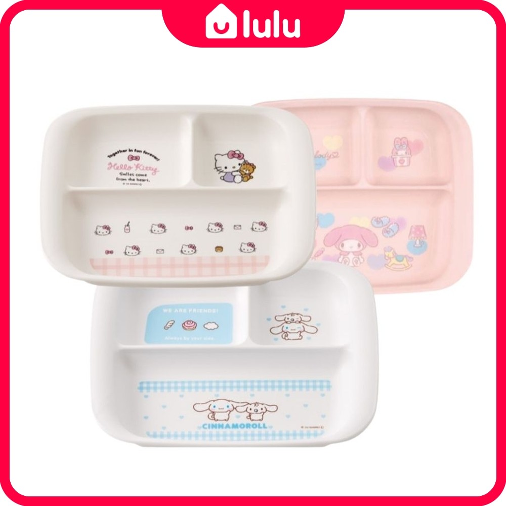 <SKATER> Sanrio Baby Plate Collection 470ml Hello Kitty,Cinnamoroll, Mymelody XP7AG
