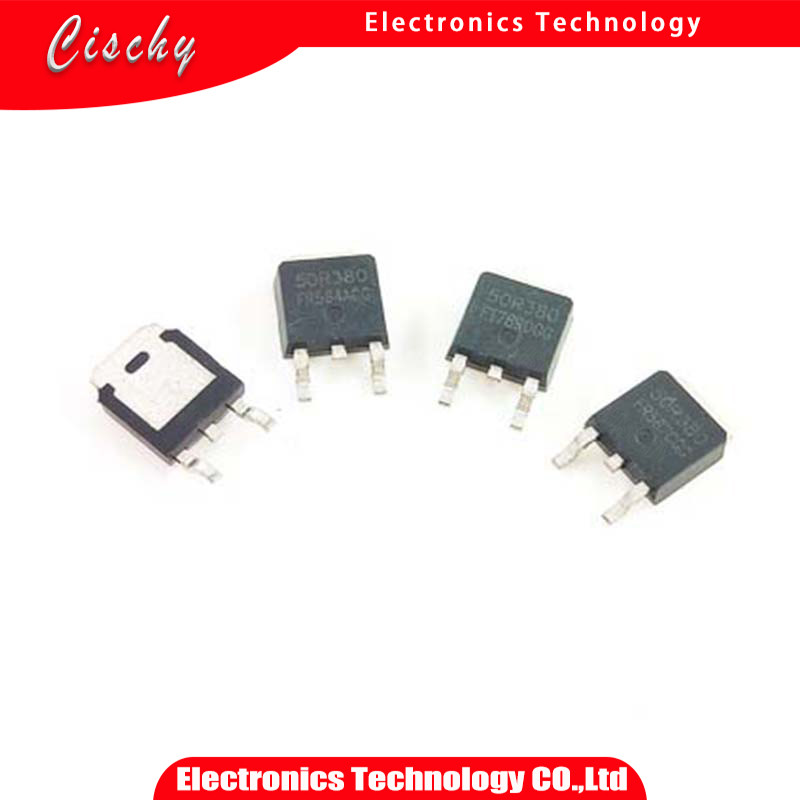 10pcs MMD50R380P TO 252 50R380P TO252 50R380 SOT MMD50R380 MMD50R380PPRH ชิป MOSFET