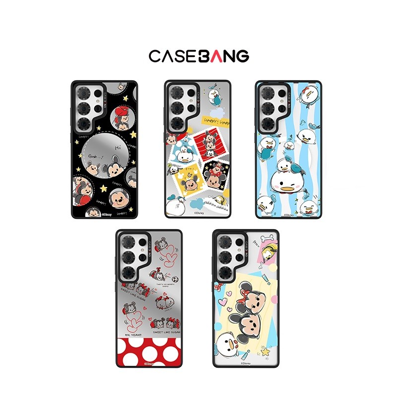 CASEBANG TsumTsum Series เคสแม่เหล็ก แบบถอดเปลี่ยนได้ ป้องกันการตกหล่นทหาร เข้ากันได้กับ SamsungS24–S26Ultra
