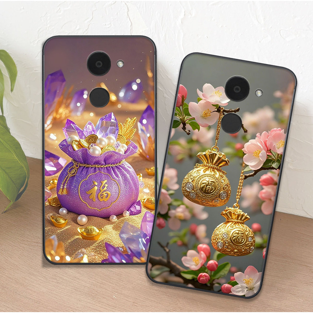 Huawei Y7 Prime CASE พิมพ์ถุงนําโชค V CASE