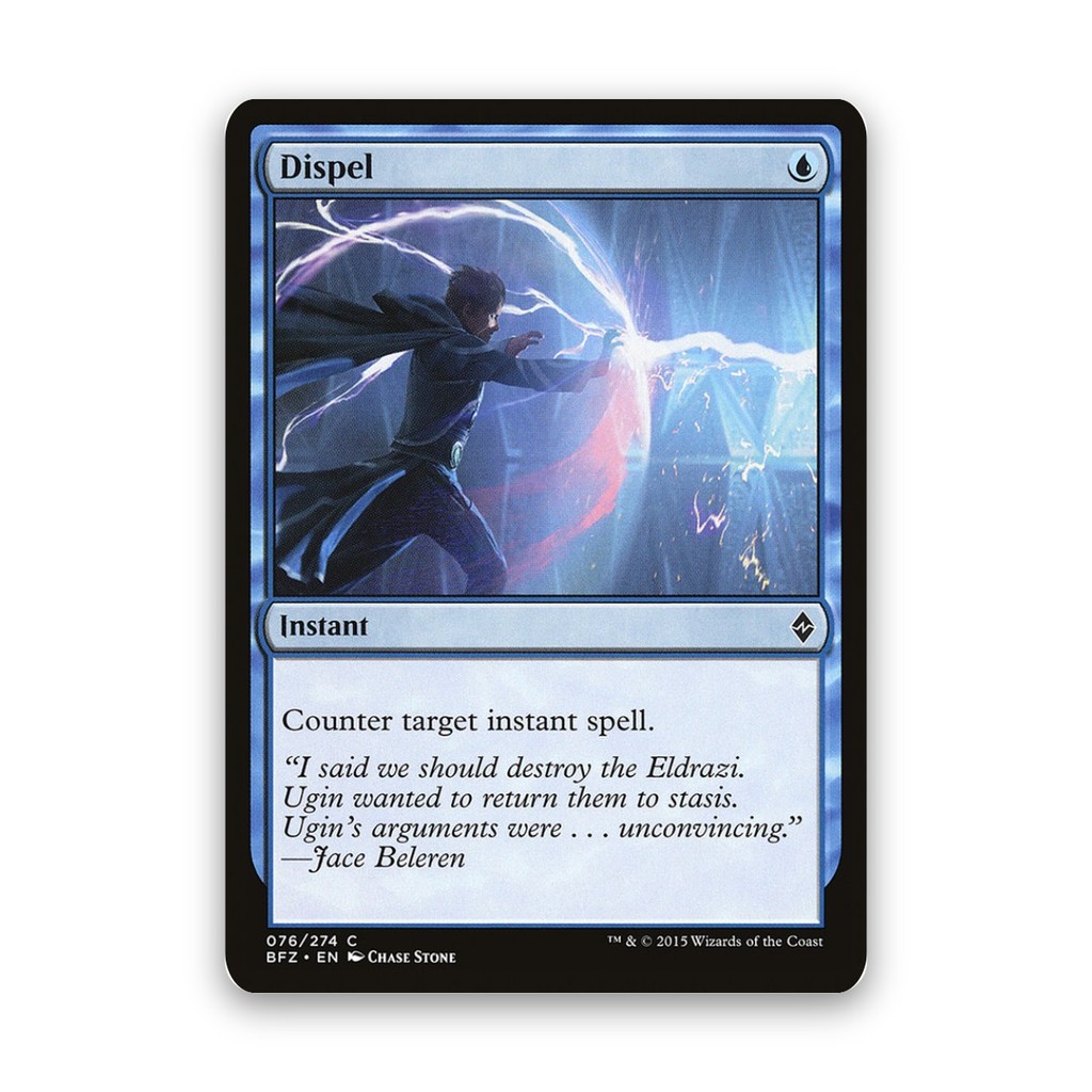 [MTG] Dispel (#76) [BFZ] [BLUE] [COMMON] [NORMAL] | Magic the Gathering