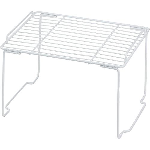 Kitchen rack white, width 27.5cm, stacking shelf, mini AZ-7177