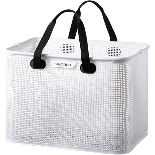 SHIMANO Fish Bucket Mesh Inner BK-123Y White L