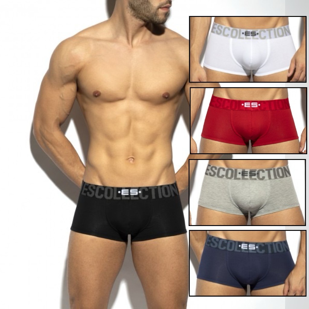 [ES Collection] UN488 กางเกงบ็อกเซอร์กีฬาพื้นฐาน 7 DAYS ES Classic Fashion Briefs- < Men Style >
