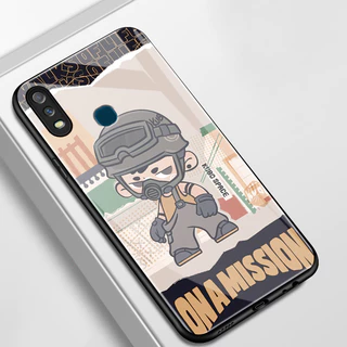 เคสสำหรับ VIVO Y11 2019 Y3 2019 เคสโทรศัพท์คูโบสเปซเปลือกแก้วกันกระแทก