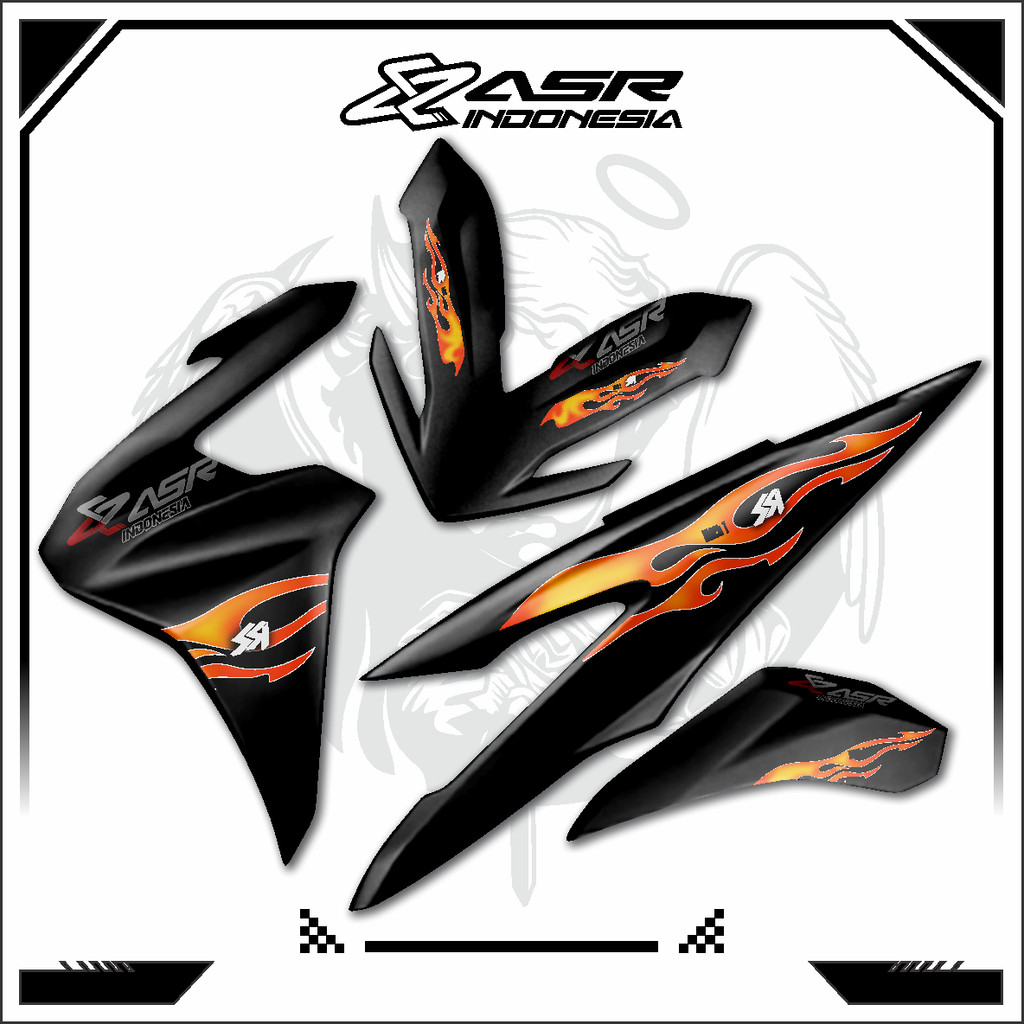 Striping Beat Deluxe Gen2 Livery Api Razors อยากได้โปร่งใสที่สุด