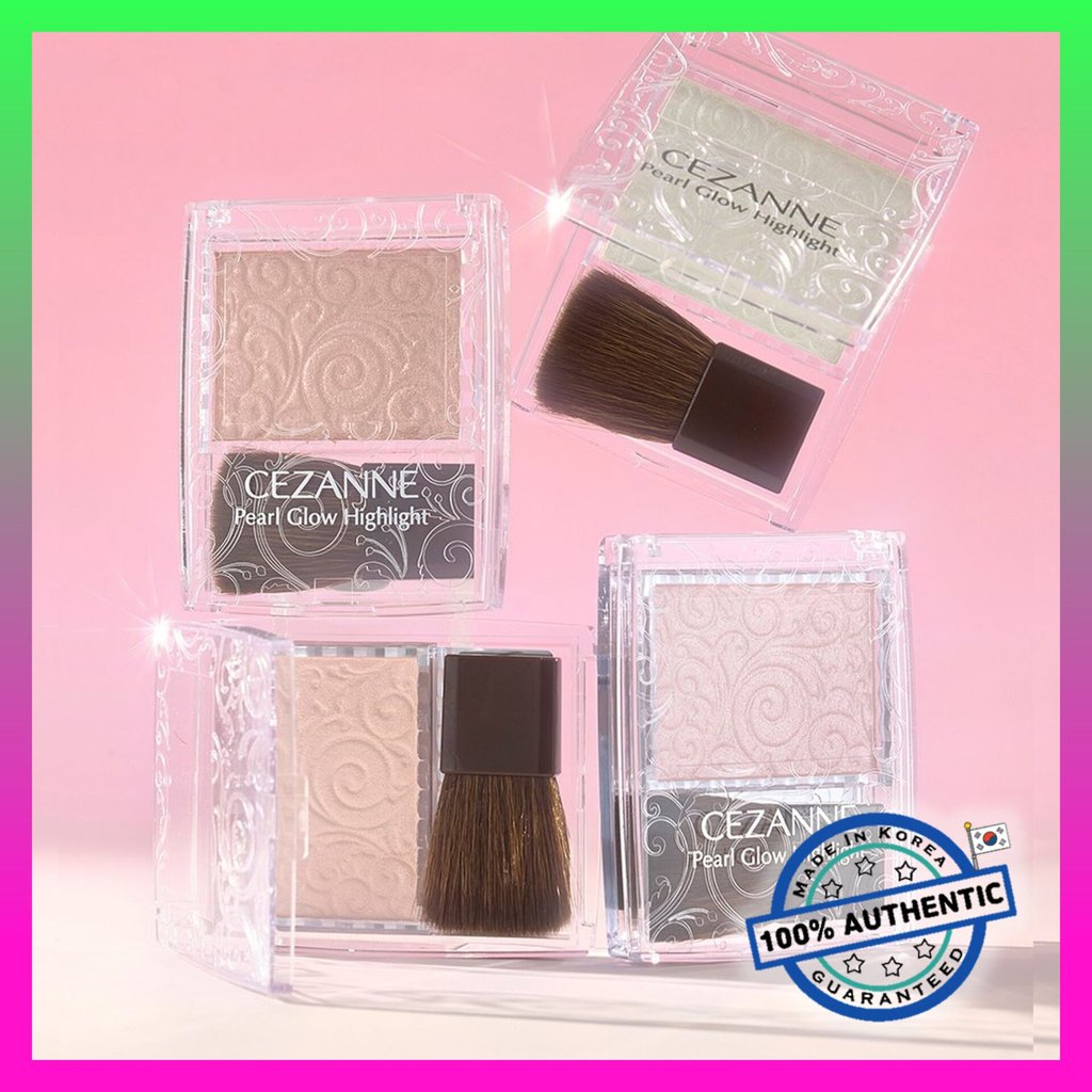 [Cezanne] Pearl Glow Highlight 2.4g / Powder Shimmer Radiant Glow Face Highlight