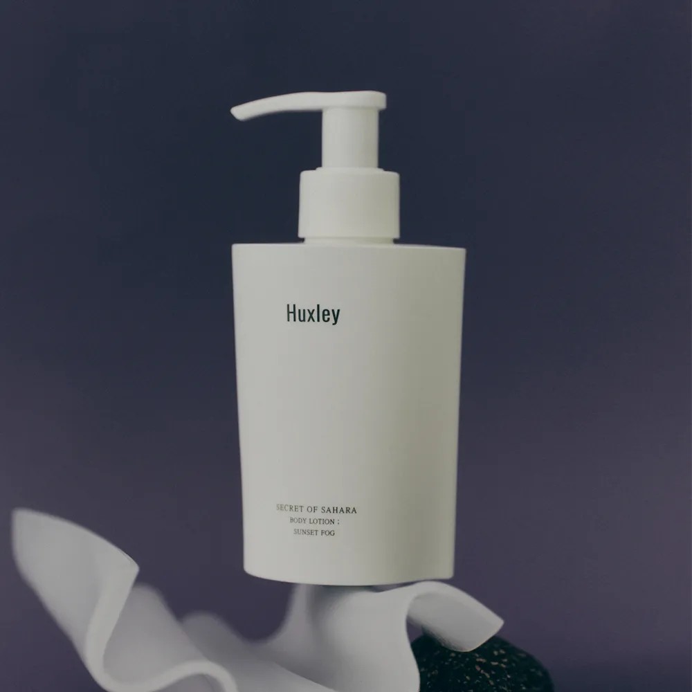 [Olive Young] Huxley Body Lotion 300ml -Moroccan Gardener, Blue Medina Tangerine, Sunset Fog, Rose P