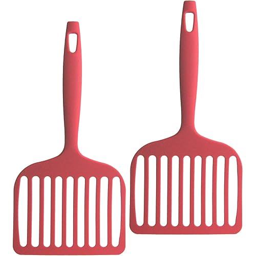 Nagao Tsubame Sanjo Okonomiyaki Spatula Large 2 66 Nylon Red Made in Japan