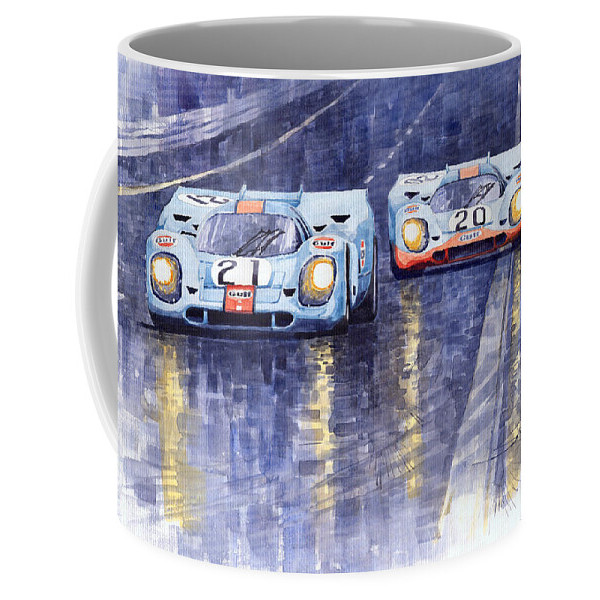 แก้วกาแฟ Gulf-Porsche 917 K Spa Francorchamps 1971 Gulf-Porsche 917 K Spa Francorchamps 1971 แก้วกาแ