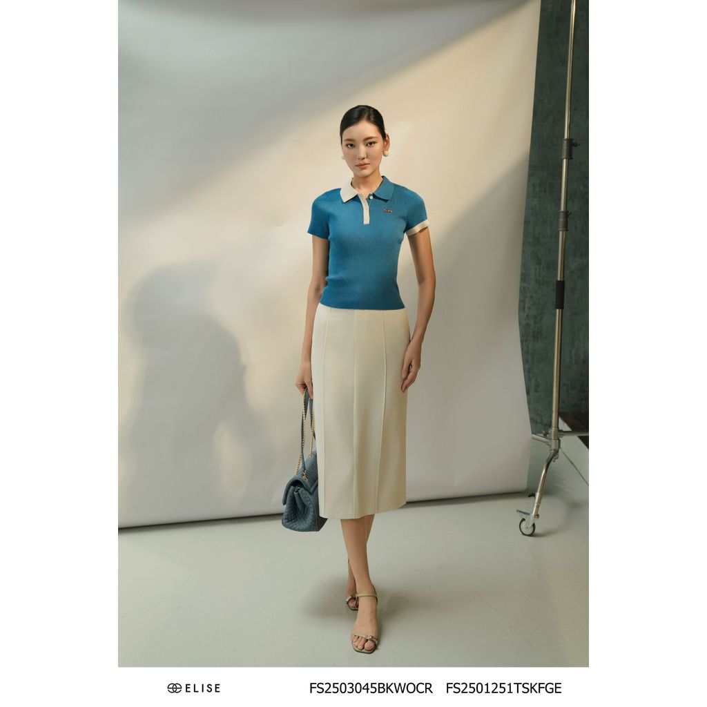 ดินสอครีม Jupe มีซี่โครงทั้งสองด้าน ดีไซน์ Elise FS2503045BKWOCR (O2O)