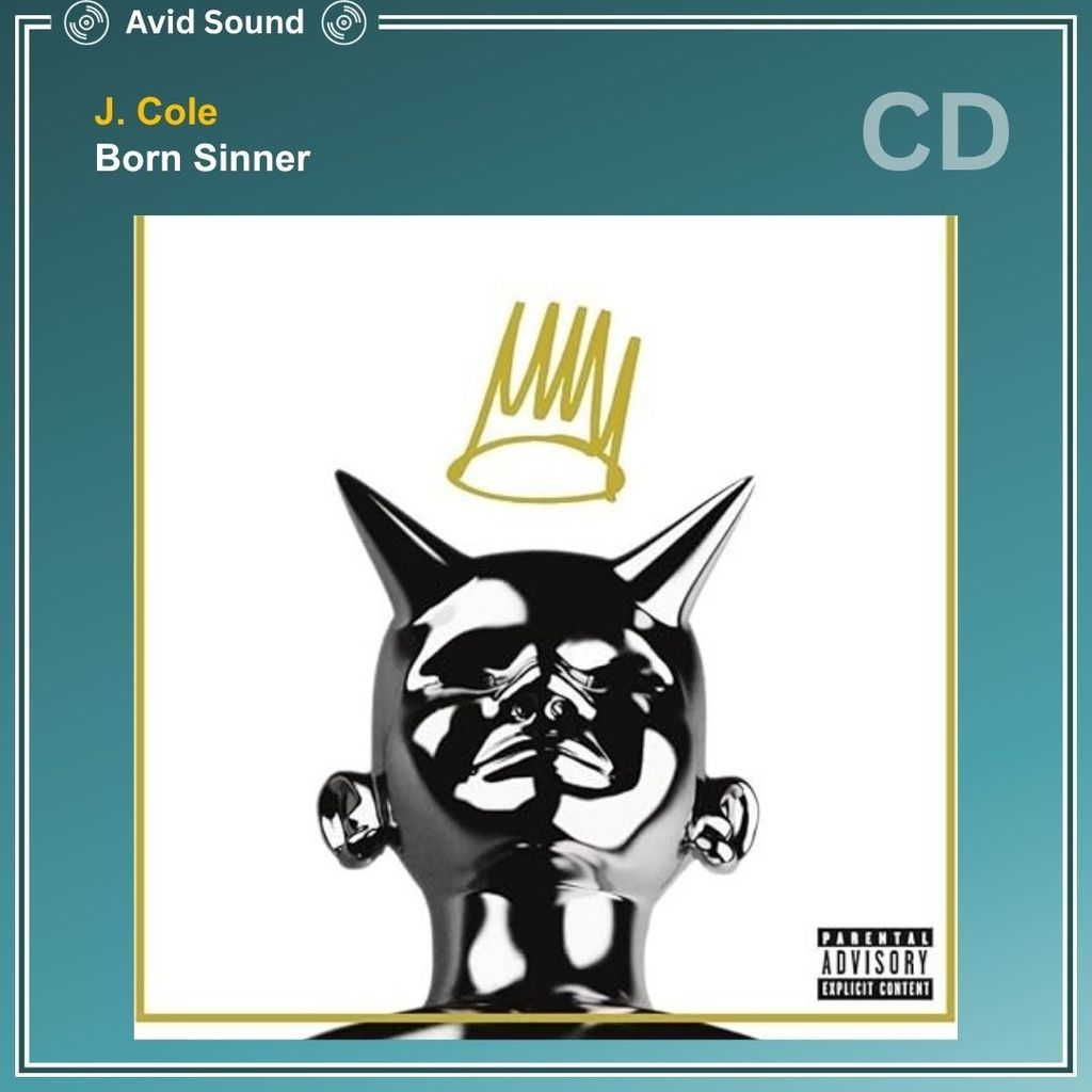 CD แผ่นซีดี J. Cole Born Sinner ใหม่ ซีล J. Cole CD