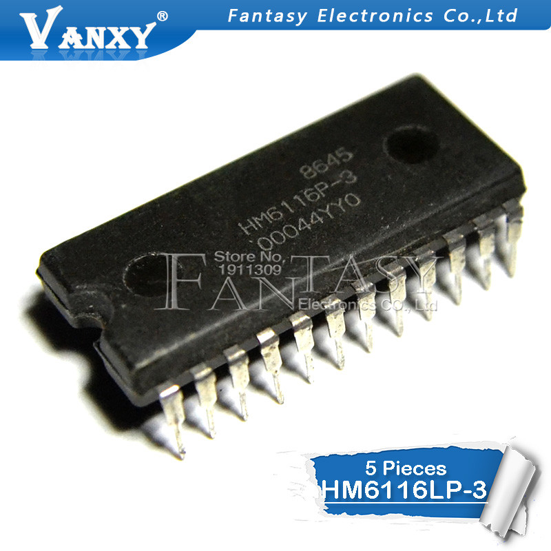 5PCS HM6116LP 3 6116 DIP HM6116 HM6116LP HM6116LP HM6116LP 4 ใหม่เดิม