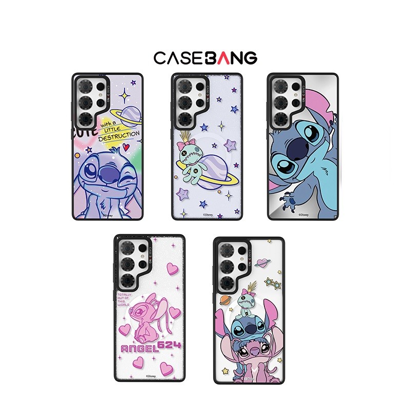 CASEBANG STITCH Series เคสแม่เหล็ก ImagiSnap, เปลี่ยนกลับ, ป้องกันการตกกระแทกทหาร, เข้ากันได้กับ Samsung S24–S26 Ultra