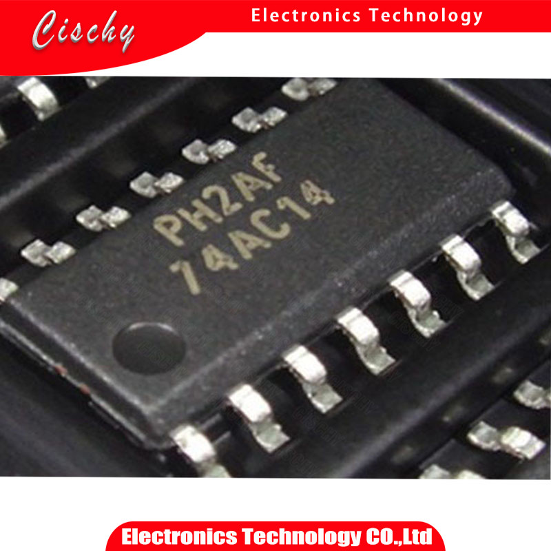 10pcs 74AC14SCX SOP 14 74AC14 SOP14 SOP SN74AC14DR SN74AC14 74AC14DR ใหม่เดิม