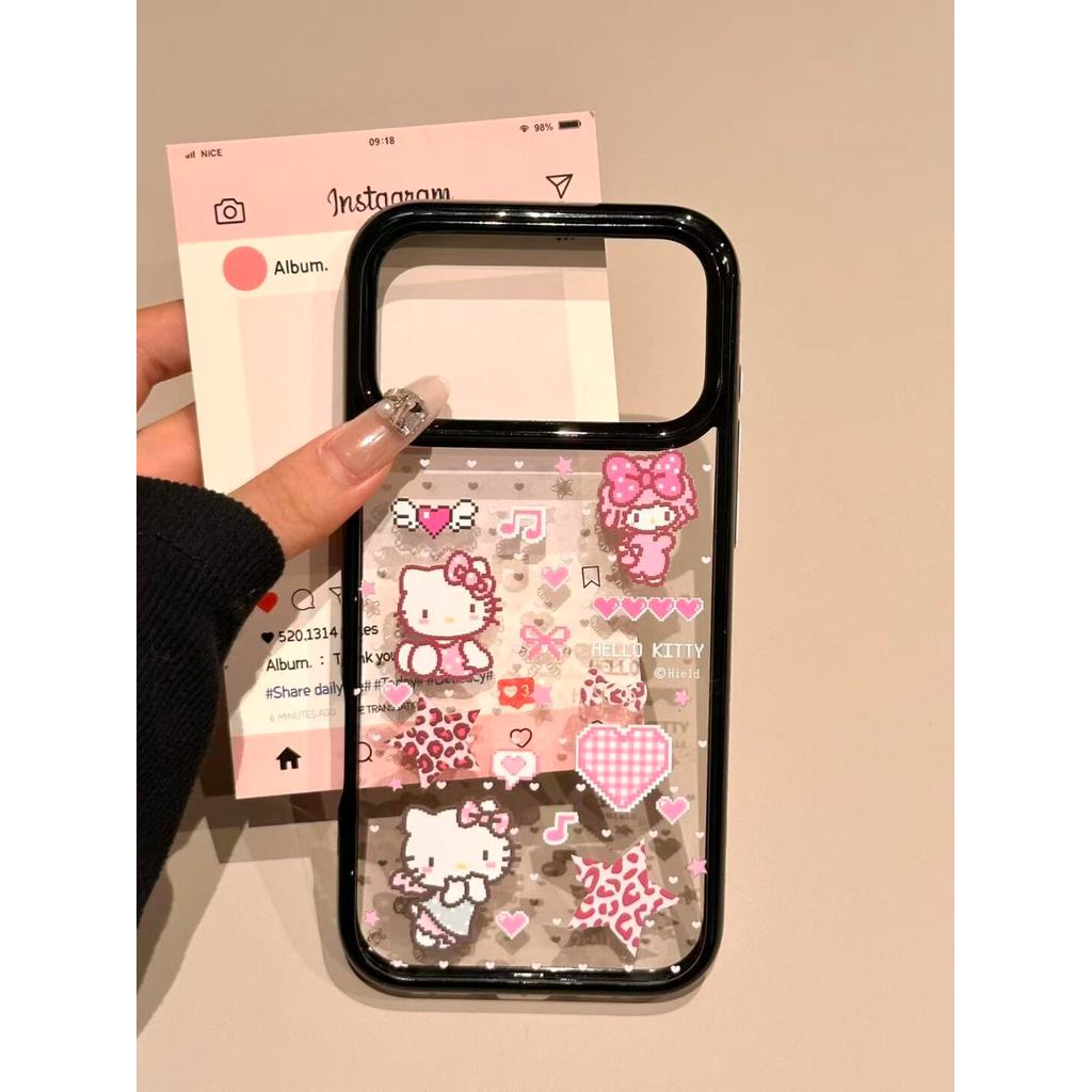 Melody Halo Kitty เคสการ์ตูน Xiaomi 15T Pro 12T Pro F7 Pro F7 Ultra F5 13T Pro 15 Ultra F6 F4 X6 Pro