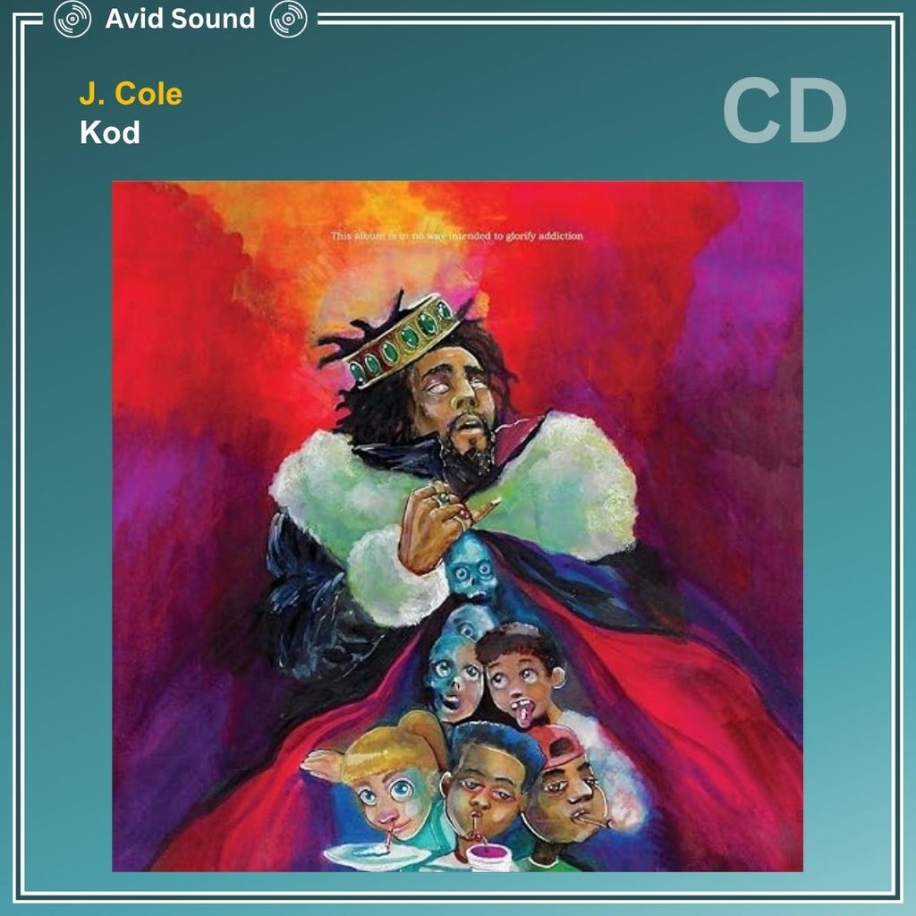 CD แผ่นซีดี J. Cole Kod ใหม่ ซีล J. Cole CD