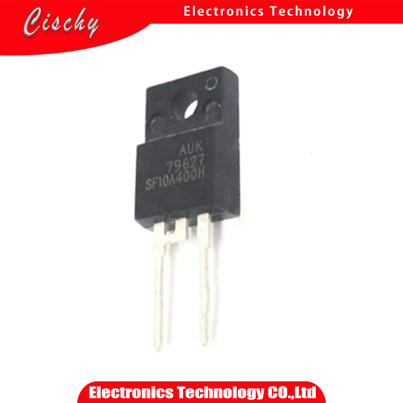 10PCS SF10A400H SF10A400 Ultra fast recovery วงจรเรียงกระแสไดโอด 10A 400V ถึง 220F