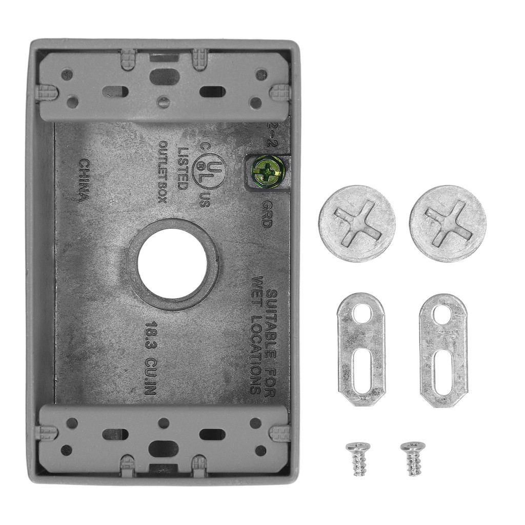 กล่องOutlet NEMA 10-50R 14-50R US Industrial Power Socket Case Single Gangอุปกรณ์สําหรับกลางแจ้ง