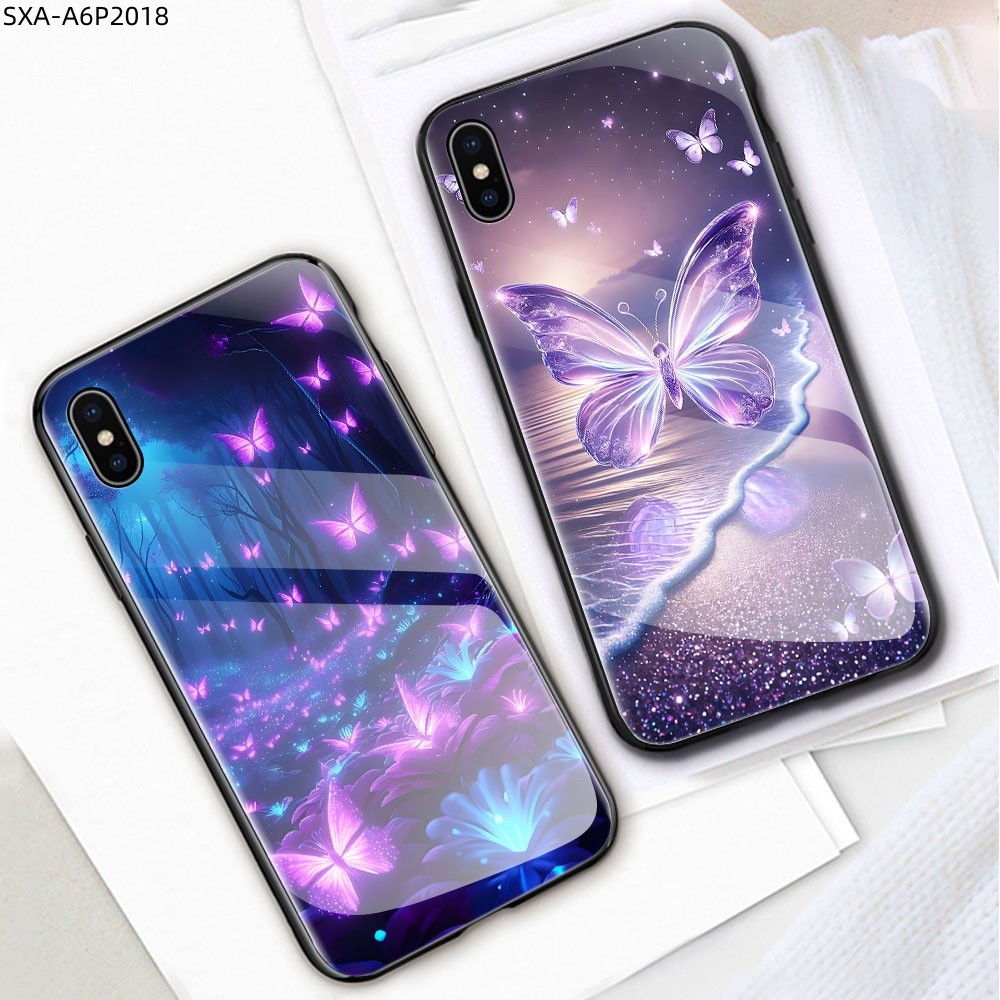 เคส For Samsung Galaxy J7 J6 A9 A8 A7 A6 Core Plus Pro เคสโทรศัพท์ เคสมือถือ เคสซัมซุง เคสแข็ง Phone