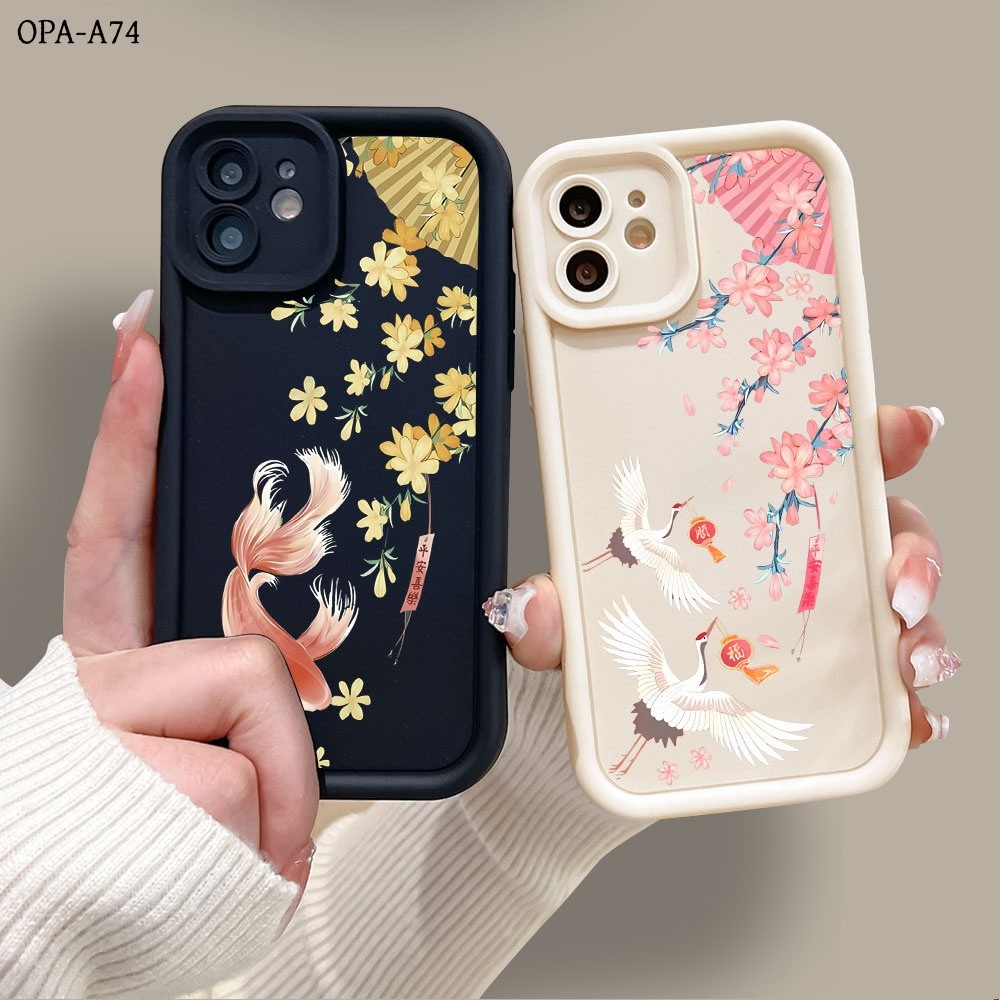 เคส For OPPO A98 A96 A95 A94 A93 A92 A79 A78 A77 A77S A76 A74 4G 5G เคสโทรศัพท์ เคสออปโป้ Silicone Phone Case JGS