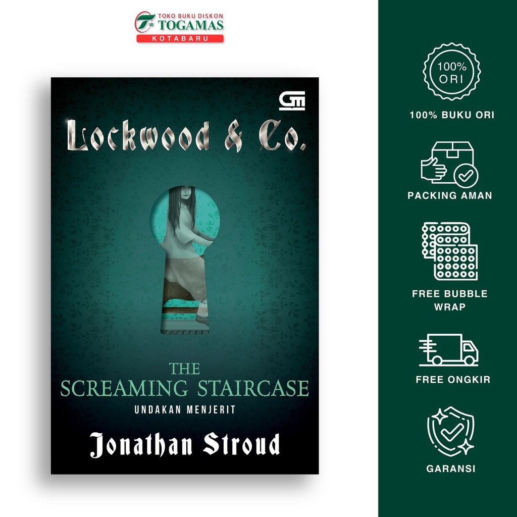 Lockwood & Co 1: บันไดกรีดร้อง (กรุณากรีดร้อง) Ed. 2026 - Jonathan Stroud - Gramedia Pustaka Utama (