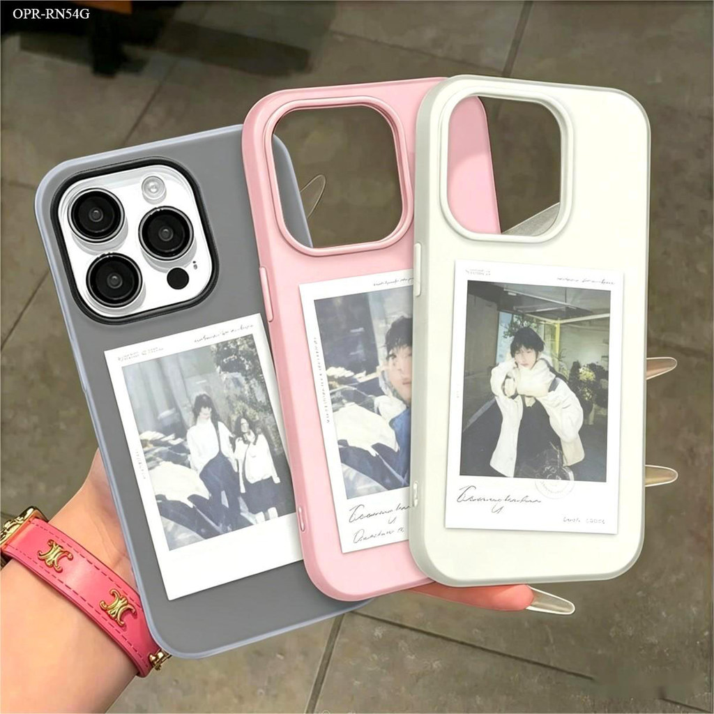【2 ใน 1】เคส For OPPO Reno 13F 12F 12 11 10 5 5F 4G 5G เคสโทรศัพท์ เคสออปโป้ เคสนิ่ม TPU รูปถ่าย Phone Case GD