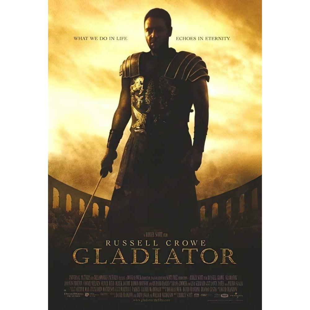 Gladiator Movie Poster Regular Size X Poster & Poster Strip Set