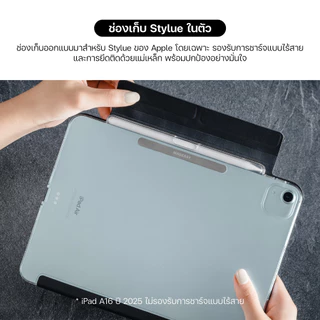 MAGEASY Facet with Pencil Holder เคส IPad Air 13/11M3/M4 | Pro 13/11 M5/M4 | Air 2022-2020 | Pro 12.9/11 2022-2020/2018