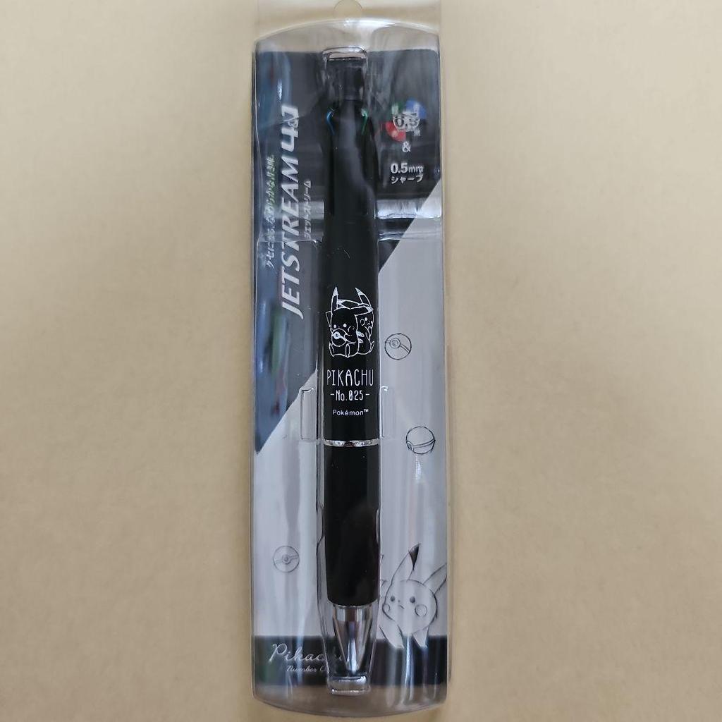 【Direct from Japan】Jet Stream 4&1 Pikachu Black 0.5mm【Japan Exclusive】