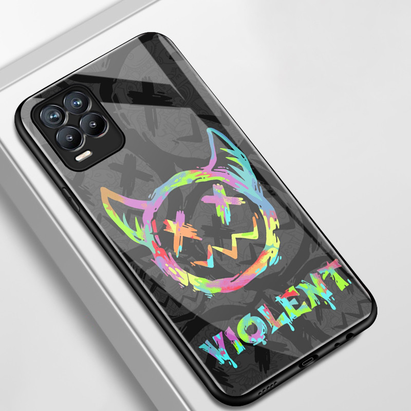 เคสสำหรับ Realme 8 5G 8s 5G 8 Pro เคสโทรศัพท์รุนแรงเปลือกแก้วกันกระแทก
