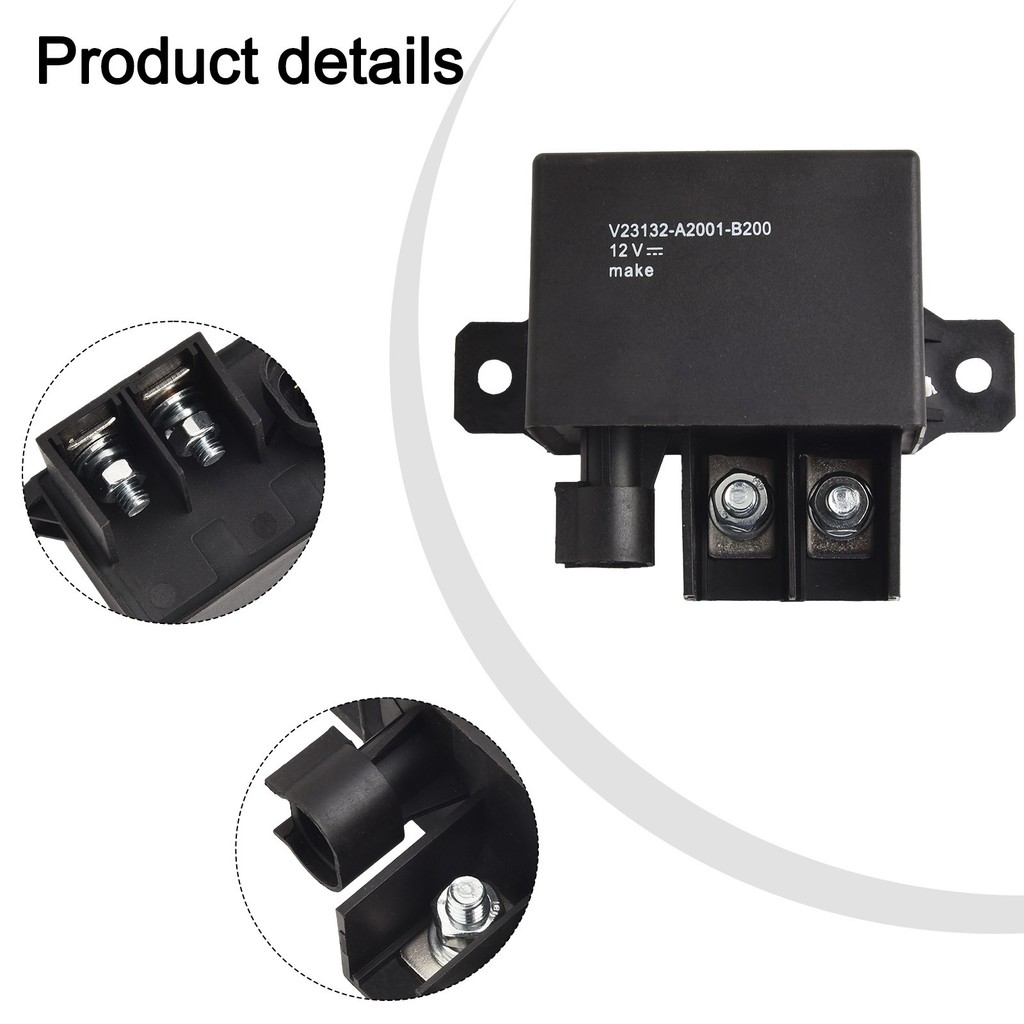 [SF3] V23132-A2001-B200 12VDC รีเลย์กระแสไฟสูงสําหรับ Exc w/ Retention Nuts