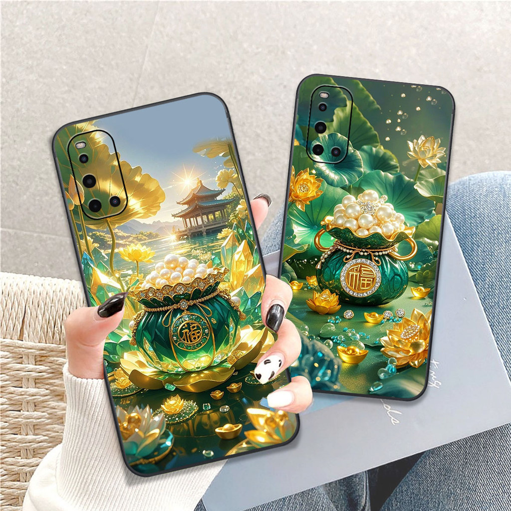 Vivo V19 CASE พิมพ์กระเป๋านําโชค V CASE