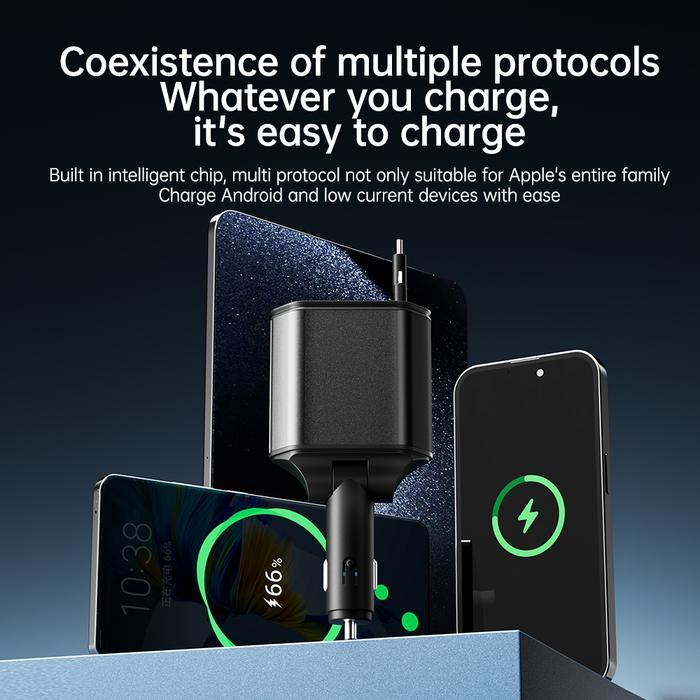 ZMBR Escape function hammer Car Charger USB Fast Charging Car Conventional Car Charger