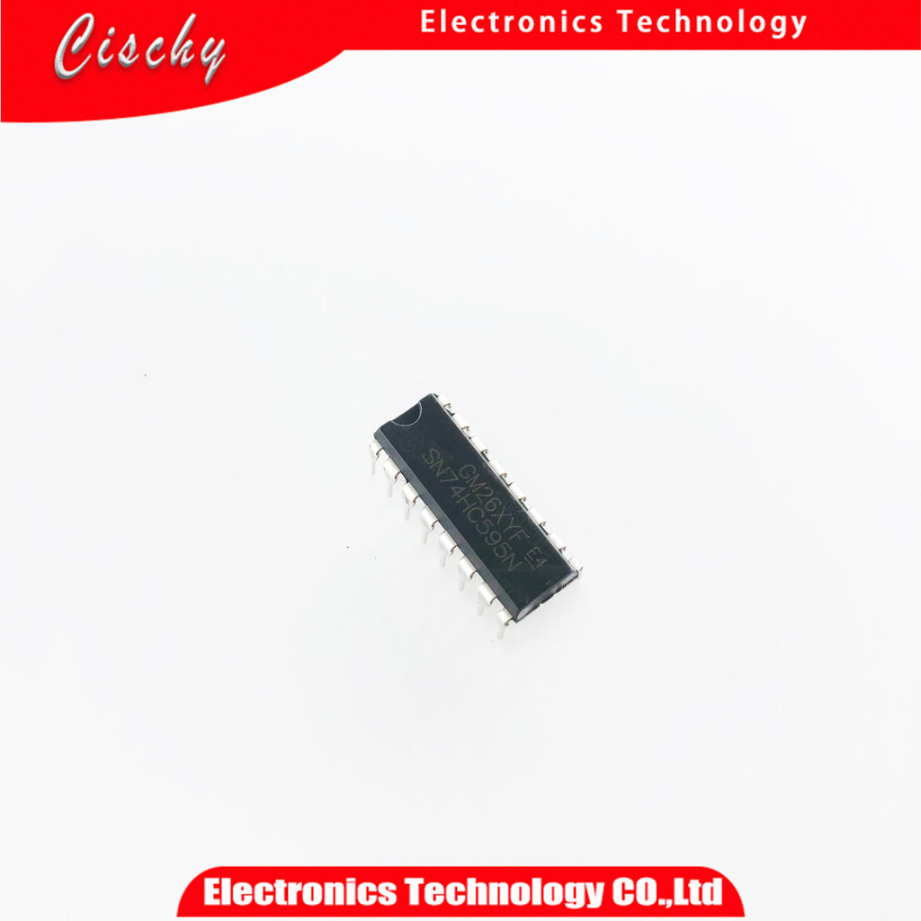 10PCS SN74HC595N DIP16 SN74HC595 DIP 74HC595N 74HC595 และ IC