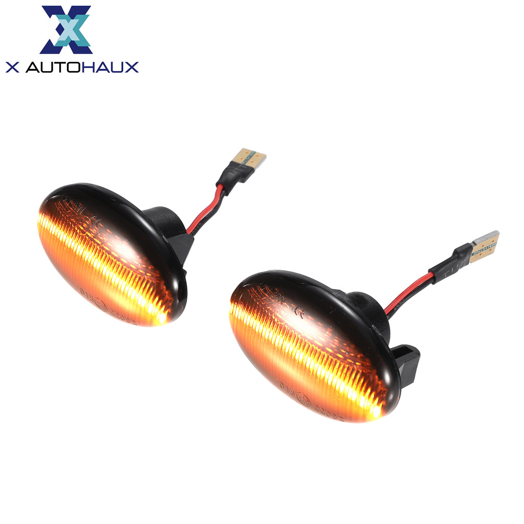 X AUTOHAUX ไฟเลี้ยวด้านข้าง 1 คู่ NO.1688200121/6398200021 สําหรับ Mercedes Benz A-Class W168 1997-2